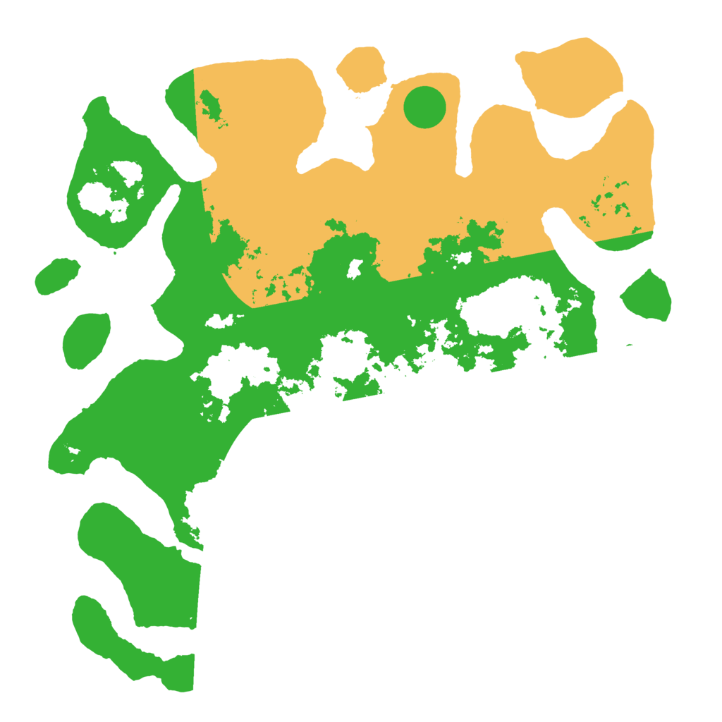 Biome Rust Map: Barren, Size: 4500, Seed: 1983195