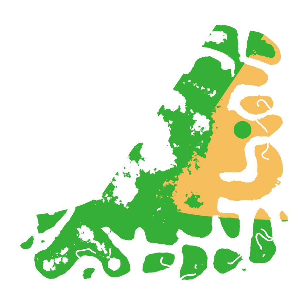 Biome Rust Map: Procedural Map, Size: 4500, Seed: 6051283