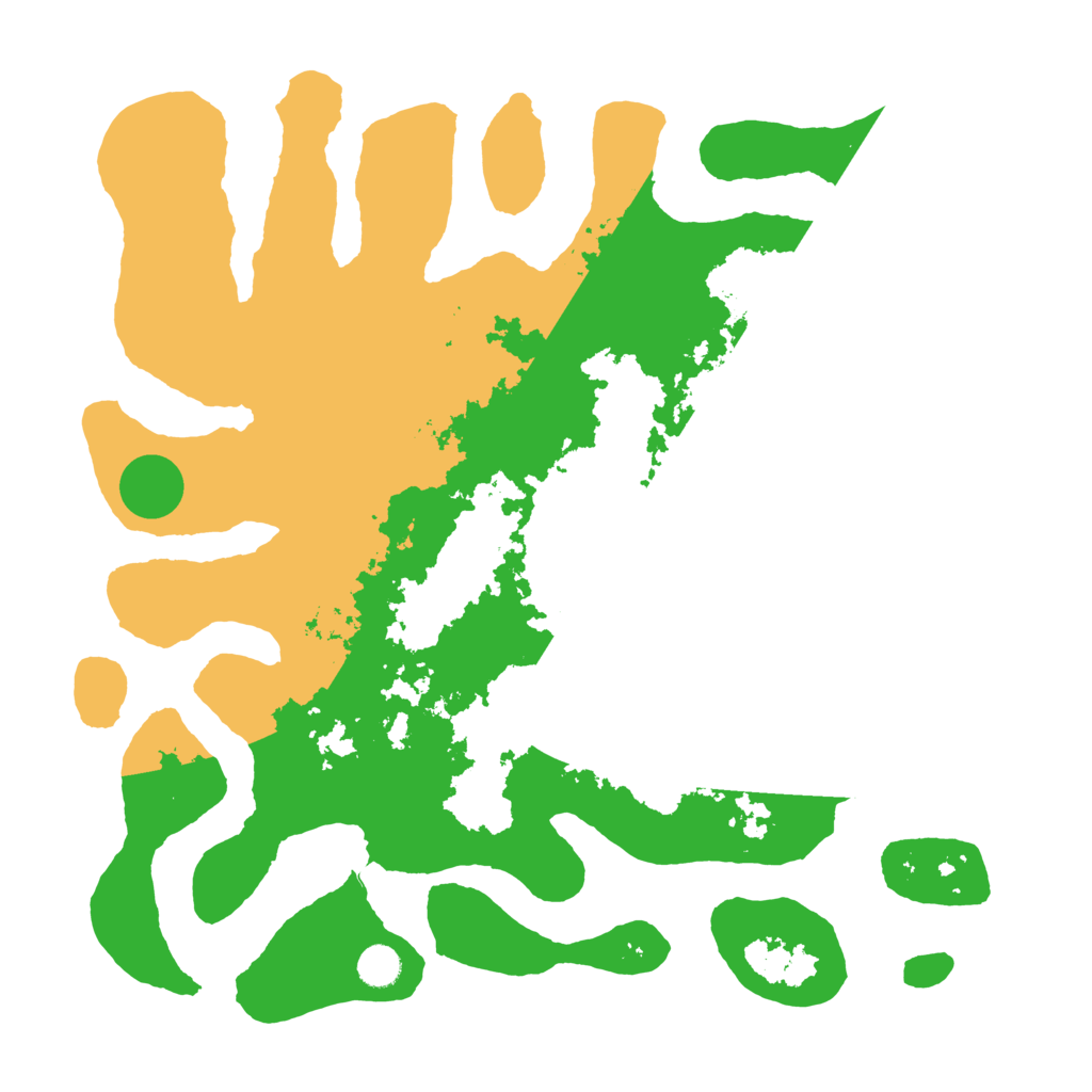 Biome Rust Map: Barren, Size: 4500, Seed: 419316