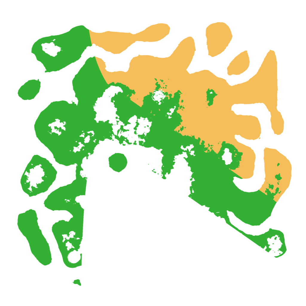 Biome Rust Map: Barren, Size: 4500, Seed: 2041171