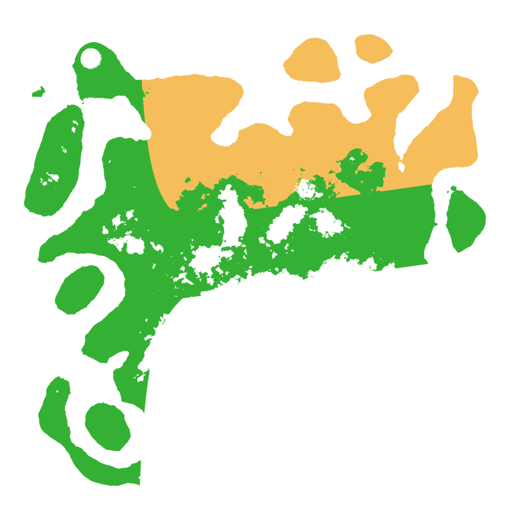 Biome Rust Map: Barren, Size: 4500, Seed: 262742