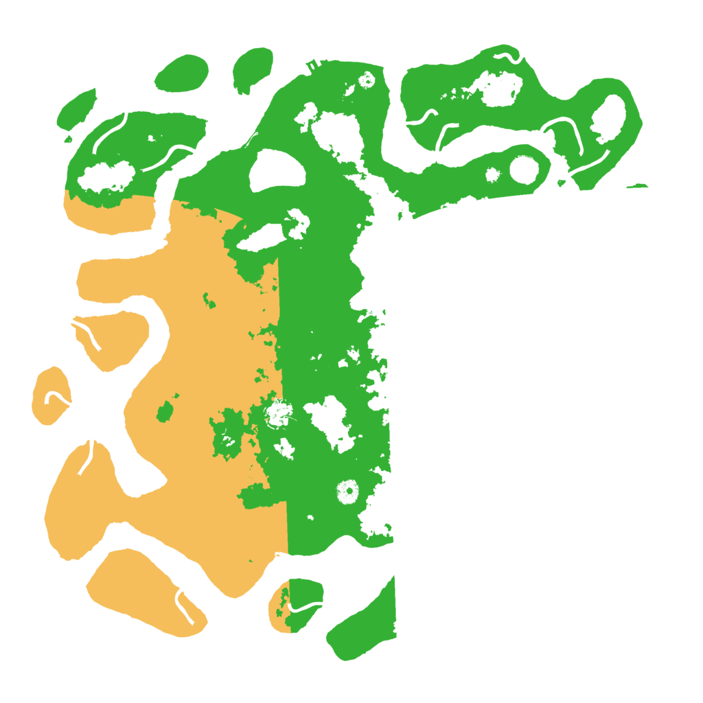Biome Rust Map: Procedural Map, Size: 4500, Seed: 3184202