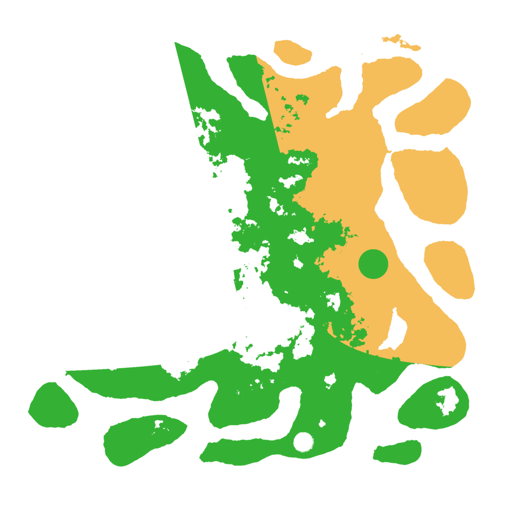 Biome Rust Map: Barren, Size: 4500, Seed: 1922745