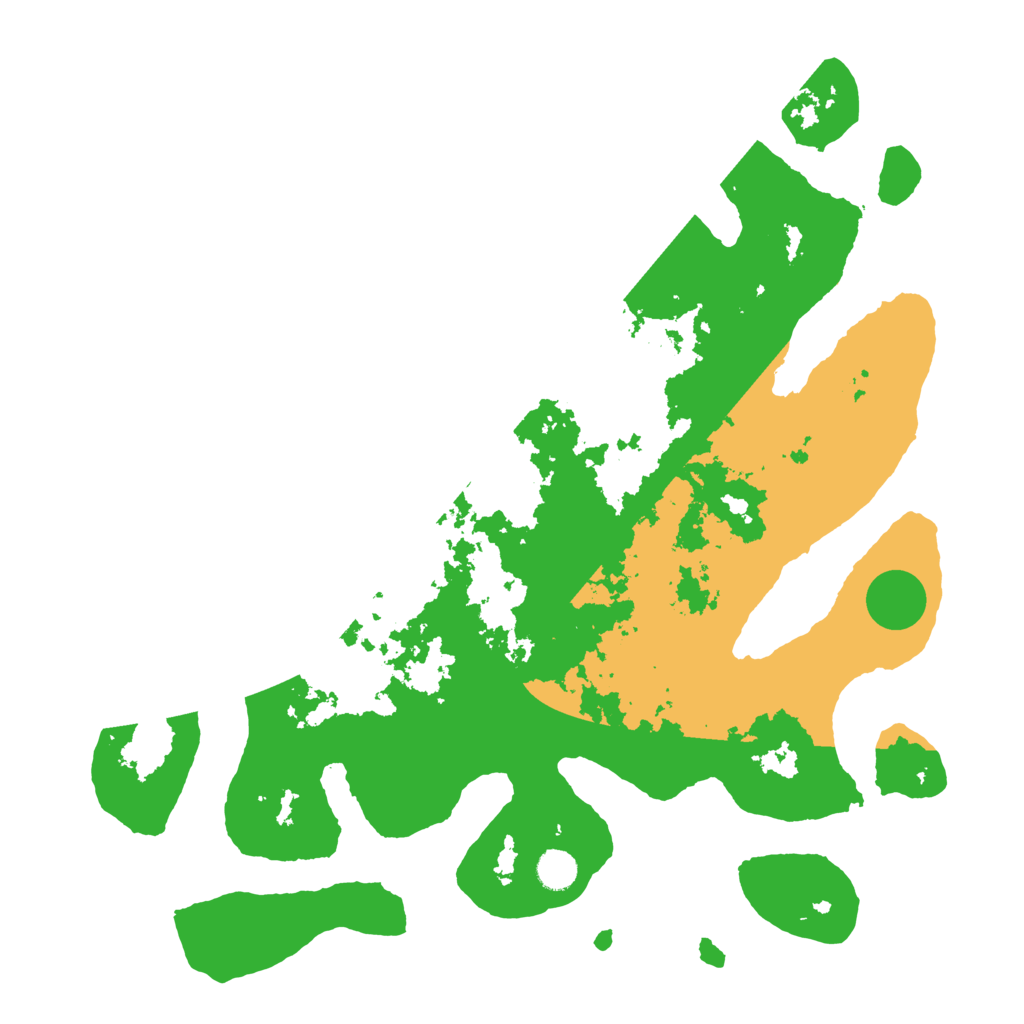 Biome Rust Map: Barren, Size: 4500, Seed: 3007579