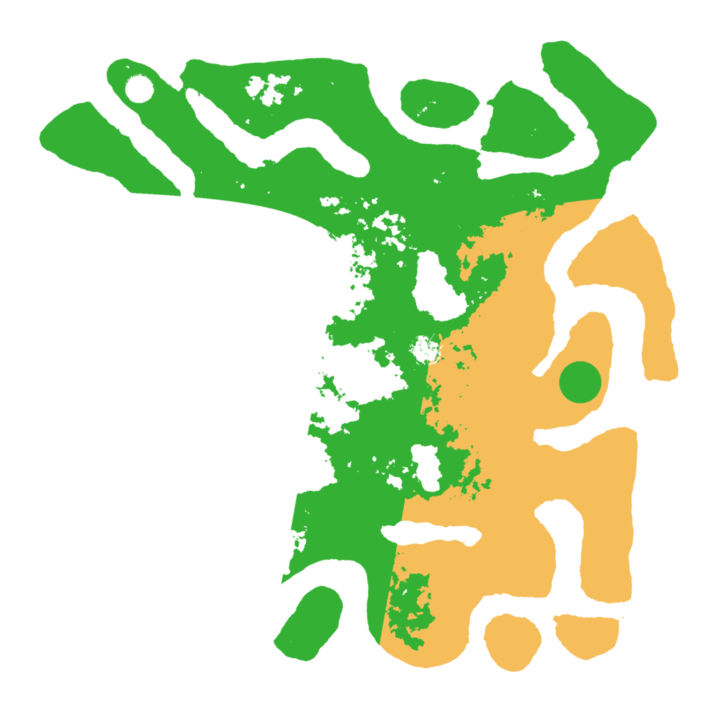 Biome Rust Map: Barren, Size: 4500, Seed: 1281739