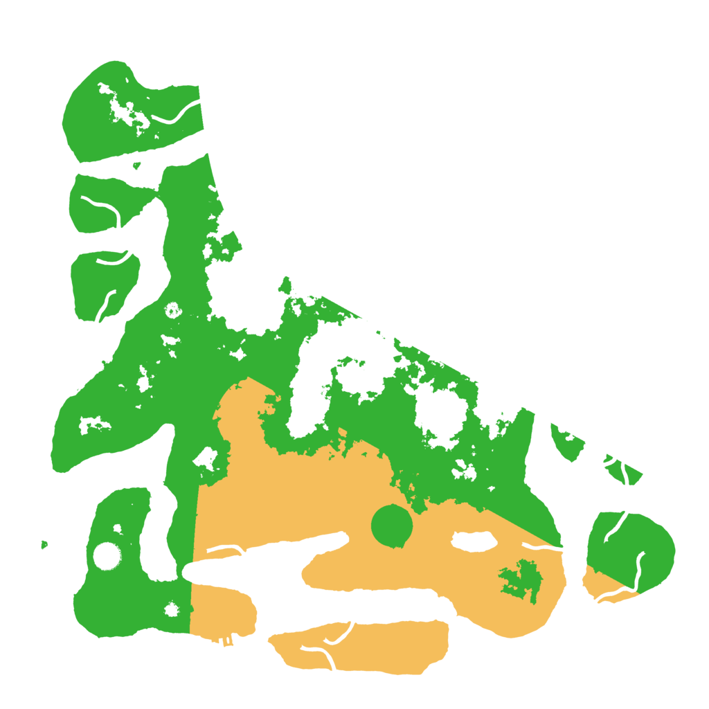 Biome Rust Map: Procedural Map, Size: 4500, Seed: 6312818