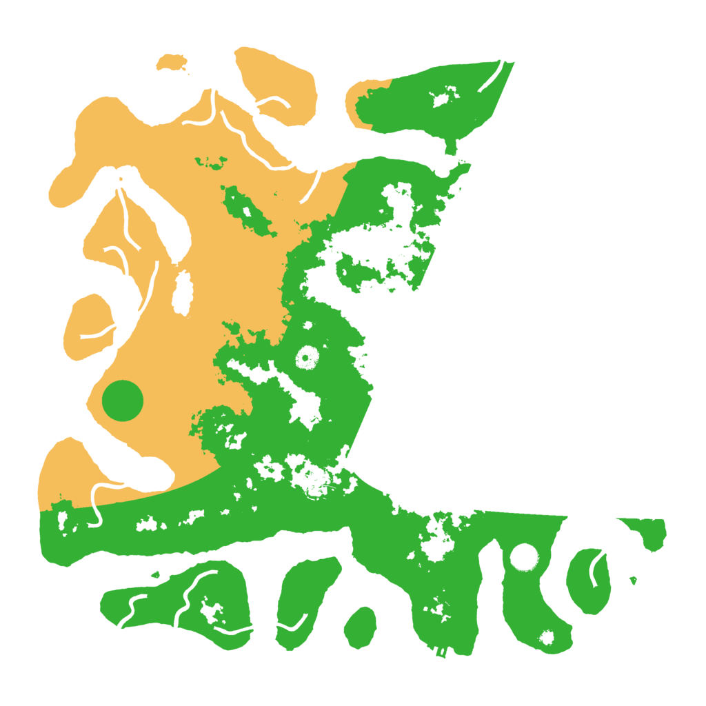 Biome Rust Map: Procedural Map, Size: 4500, Seed: 2641489