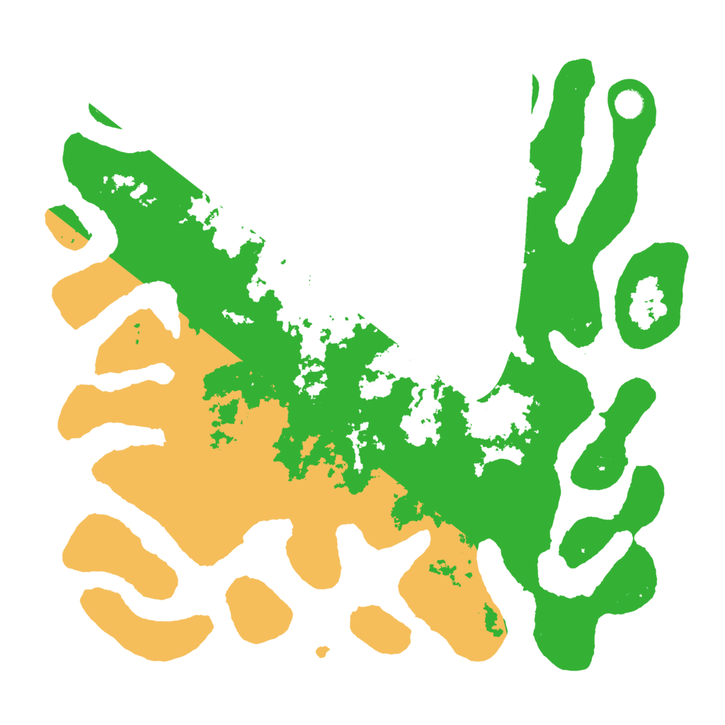 Biome Rust Map: Barren, Size: 4500, Seed: 6312444