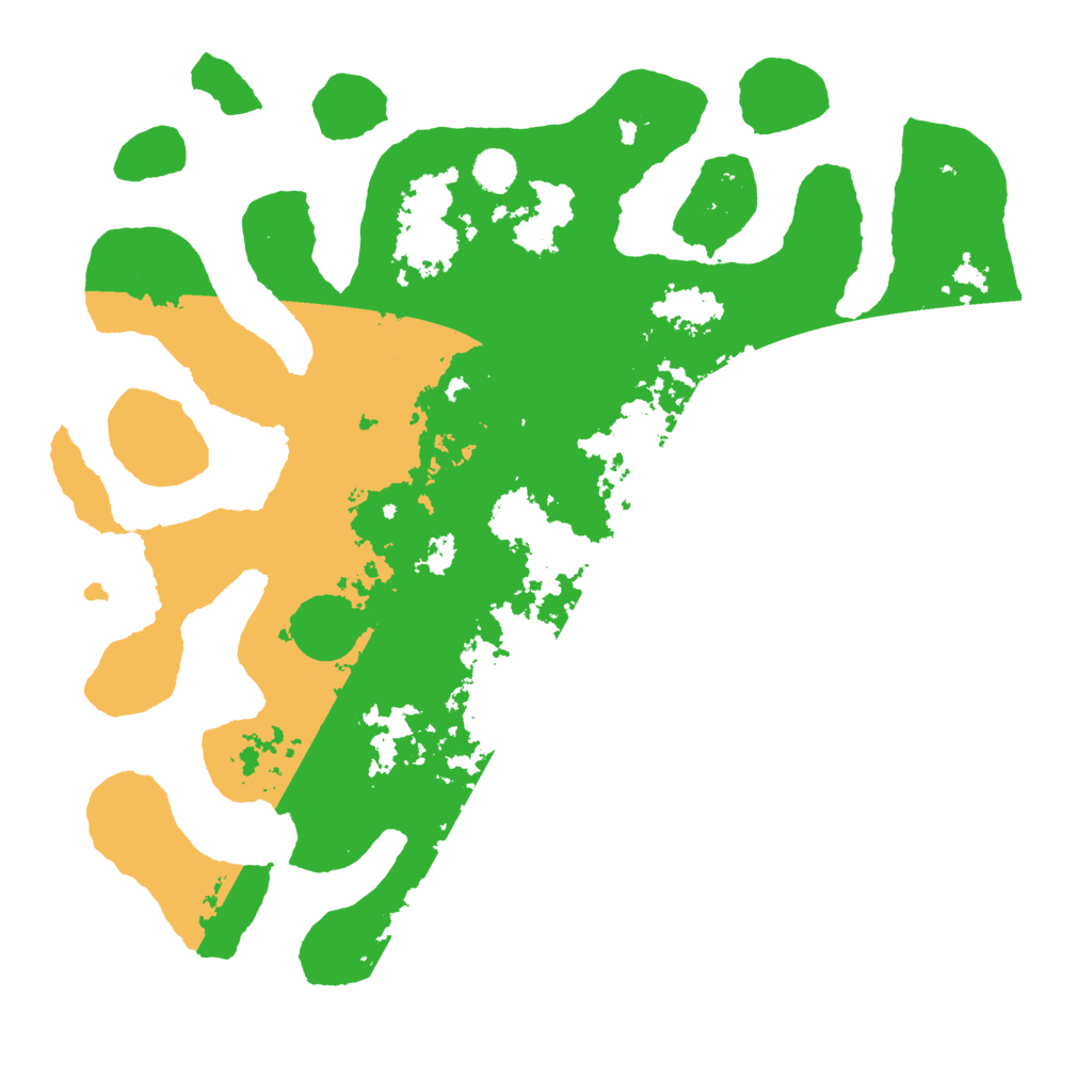 Biome Rust Map: Barren, Size: 4500, Seed: 5375514