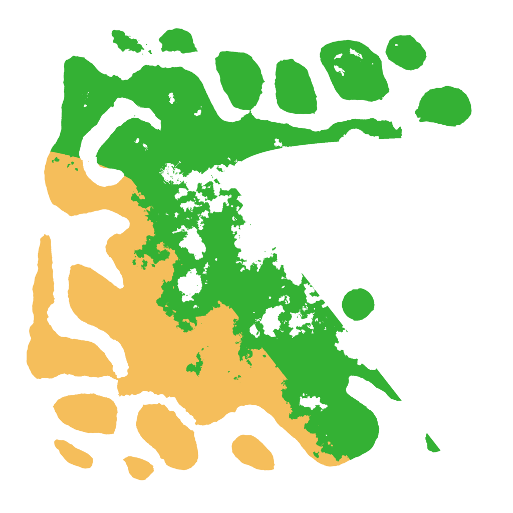 Biome Rust Map: Barren, Size: 4500, Seed: 27978