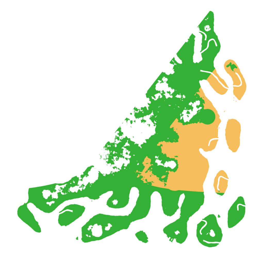 Biome Rust Map: Procedural Map, Size: 4500, Seed: 5107778