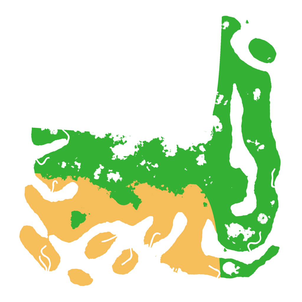 Biome Rust Map: Procedural Map, Size: 4500, Seed: 1633799