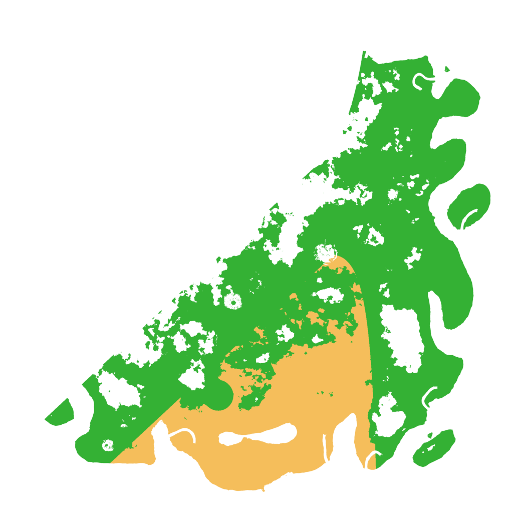Biome Rust Map: Procedural Map, Size: 4500, Seed: 1599073