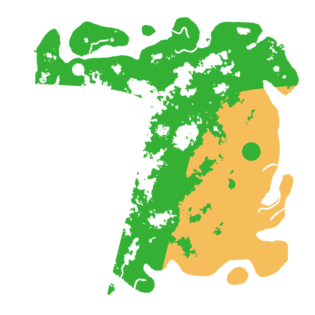 Biome Rust Map: Procedural Map, Size: 4500, Seed: 5334645