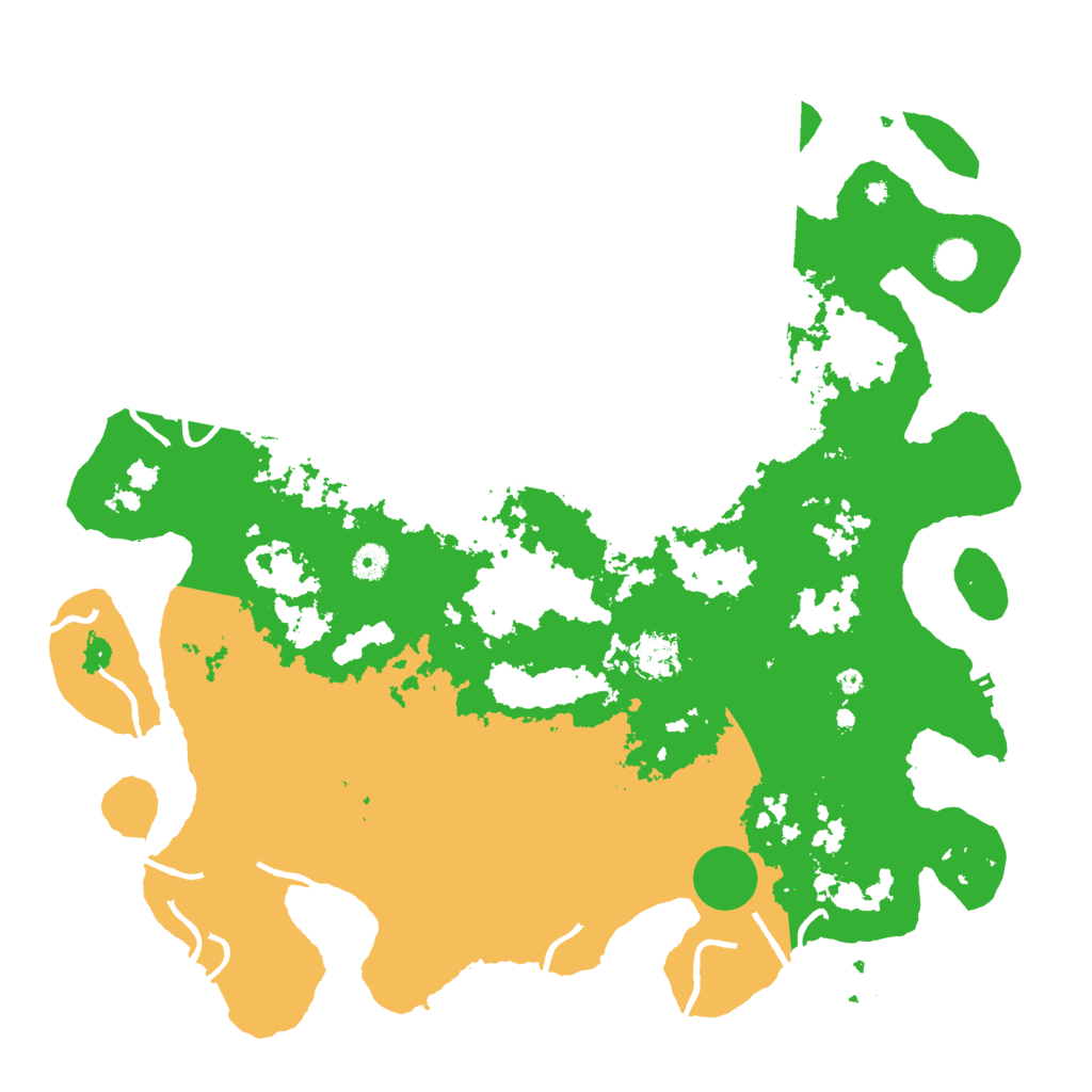 Biome Rust Map: Procedural Map, Size: 4500, Seed: 977096