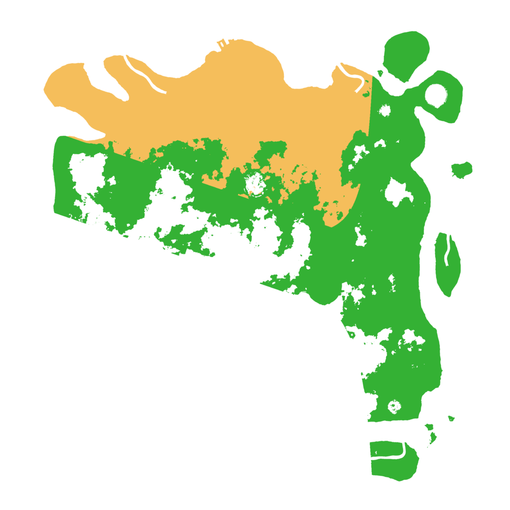 Biome Rust Map: Procedural Map, Size: 4100, Seed: 2160