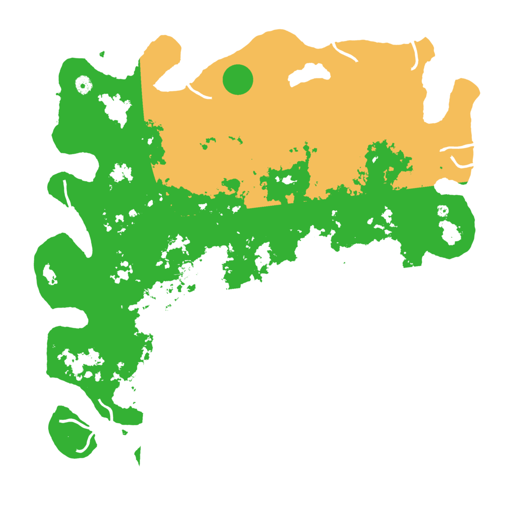 Biome Rust Map: Procedural Map, Size: 4500, Seed: 1373899