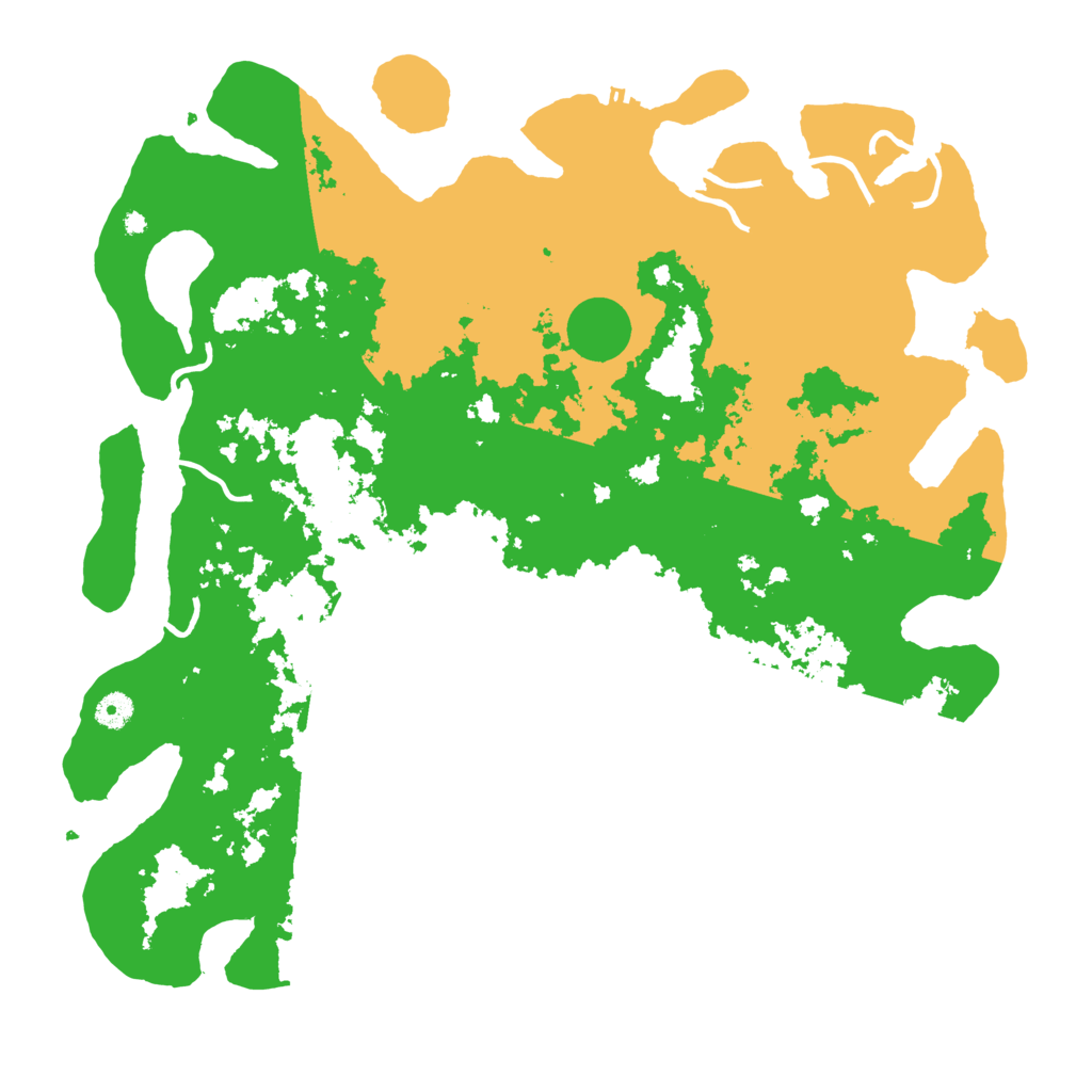 Biome Rust Map: Procedural Map, Size: 4500, Seed: 6249977