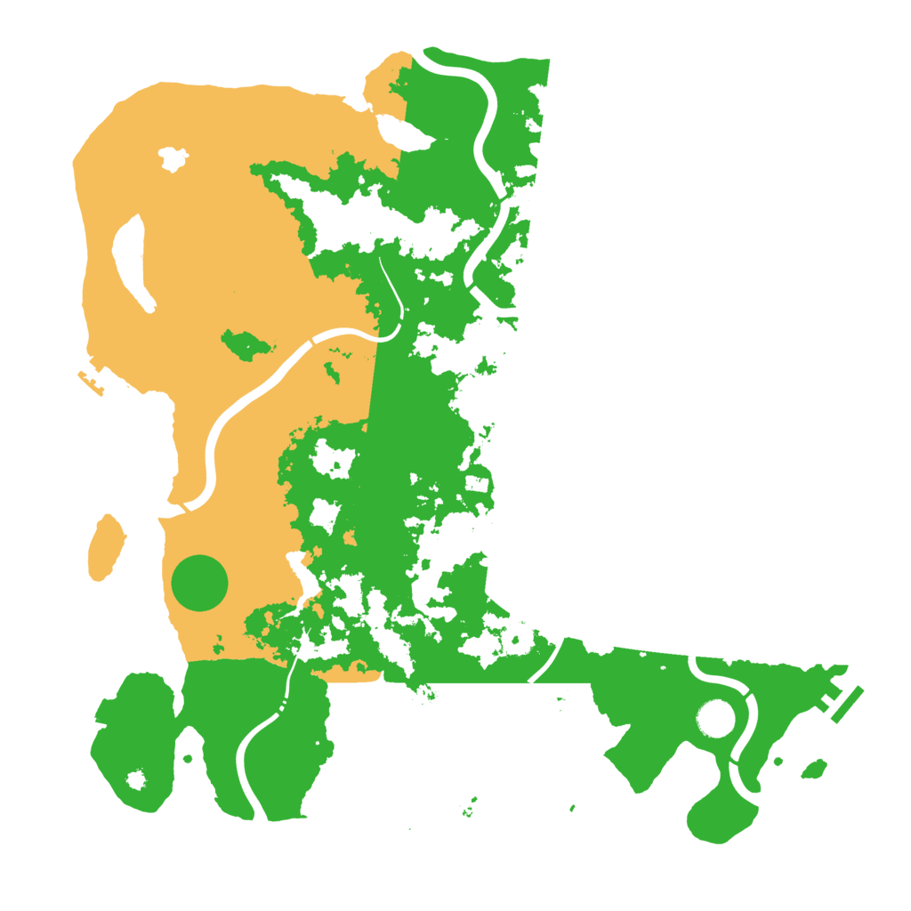 Biome Rust Map: Procedural Map, Size: 4250, Seed: 129307769