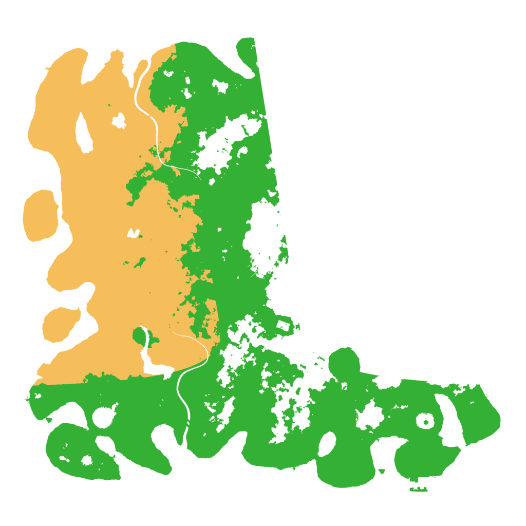 Biome Rust Map: Procedural Map, Size: 4500, Seed: 6450972