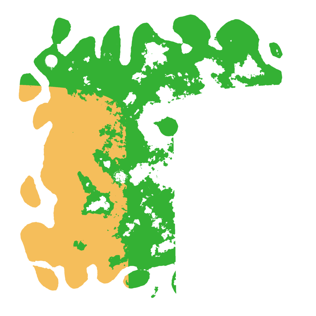 Biome Rust Map: Barren, Size: 4500, Seed: 1666643
