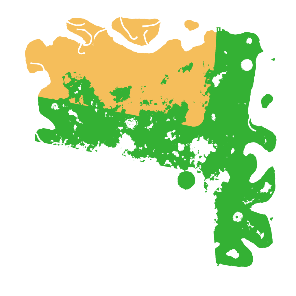 Biome Rust Map: Procedural Map, Size: 4500, Seed: 5815894