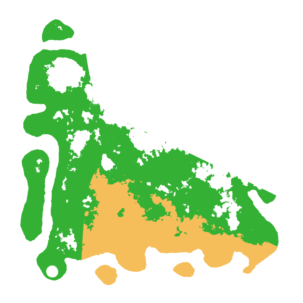 Biome Rust Map: Barren, Size: 4500, Seed: 746483