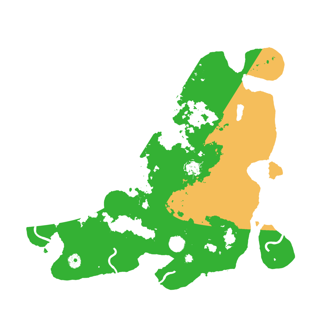 Biome Rust Map: Procedural Map, Size: 3500, Seed: 2058752335