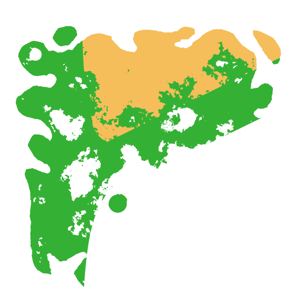 Biome Rust Map: Barren, Size: 4500, Seed: 3352128