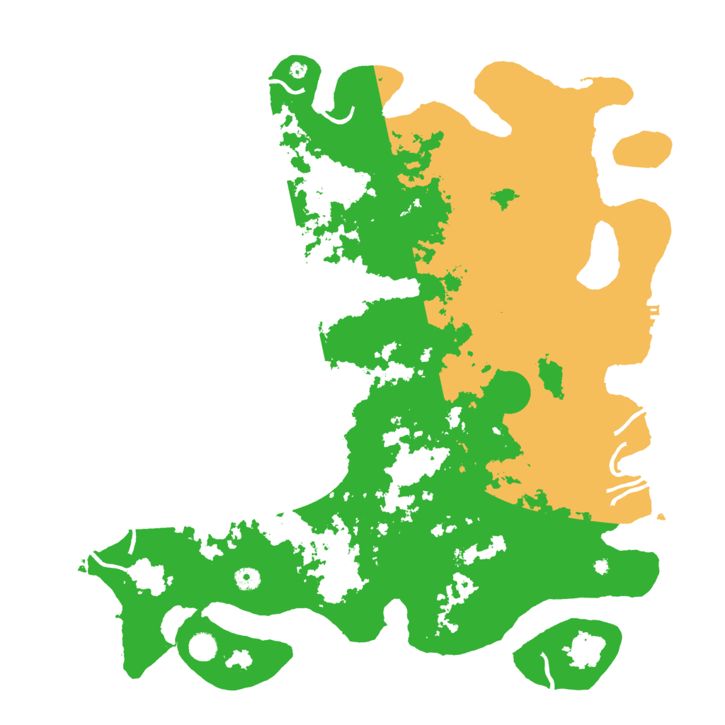Biome Rust Map: Procedural Map, Size: 4500, Seed: 504852999