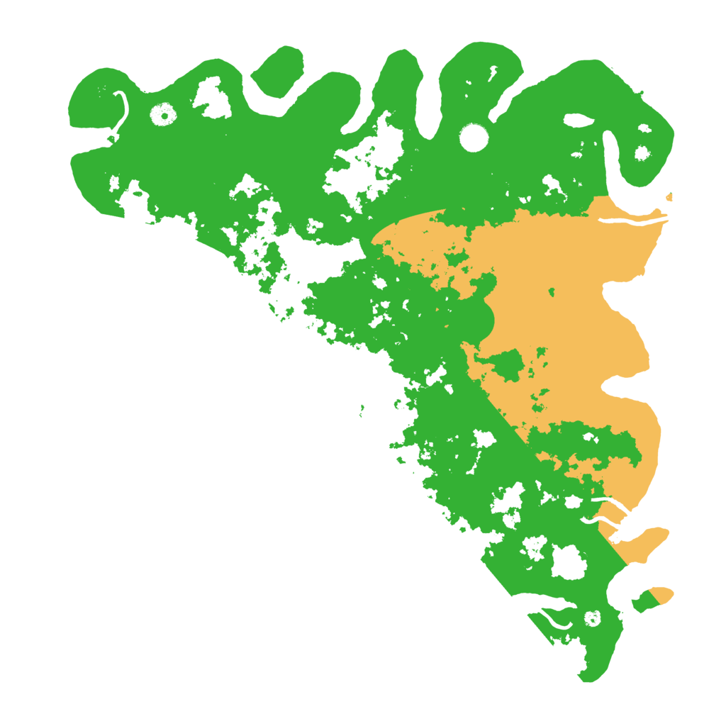 Biome Rust Map: Procedural Map, Size: 4500, Seed: 264643514