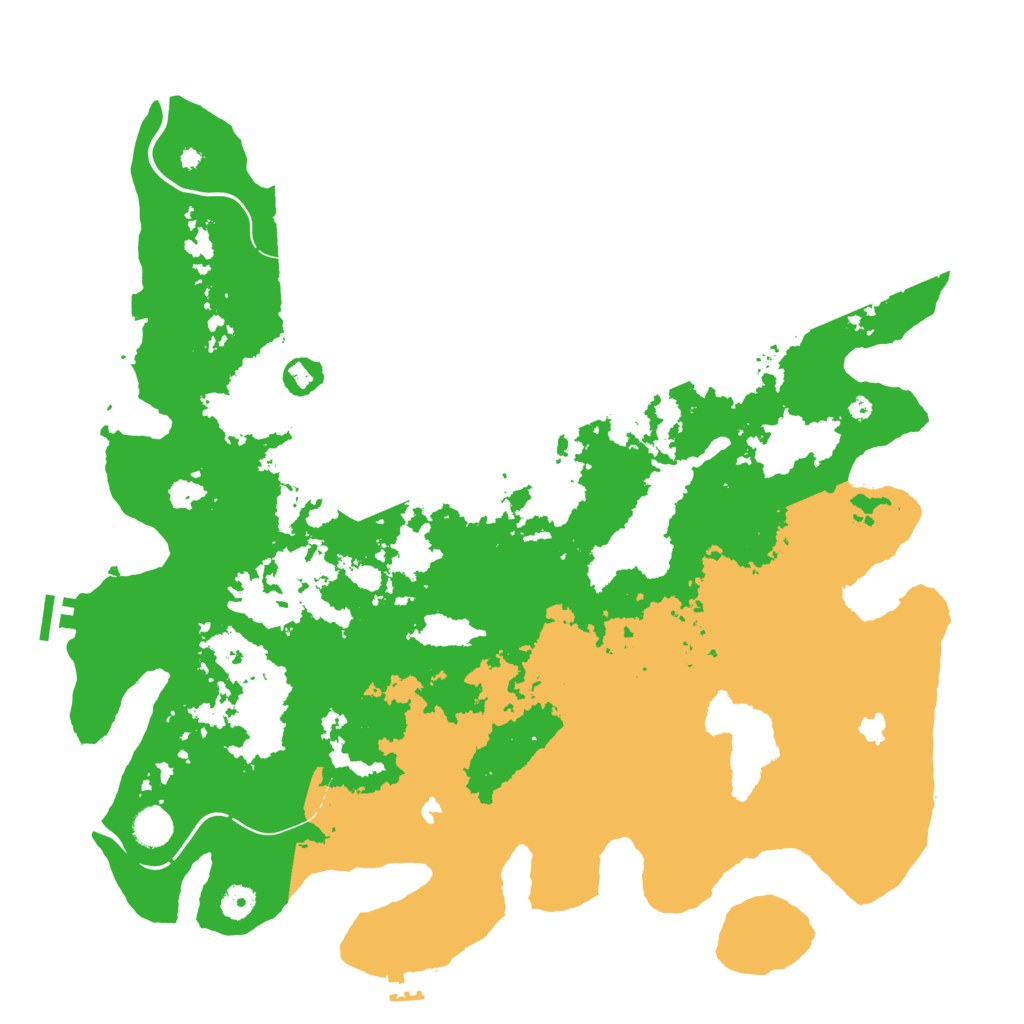 Biome Rust Map: Procedural Map, Size: 4500, Seed: 5916027