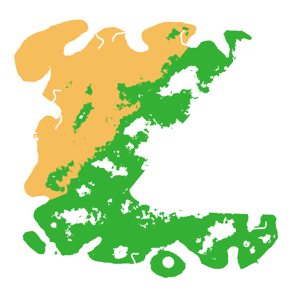 Biome Rust Map: Procedural Map, Size: 4500, Seed: 4364790