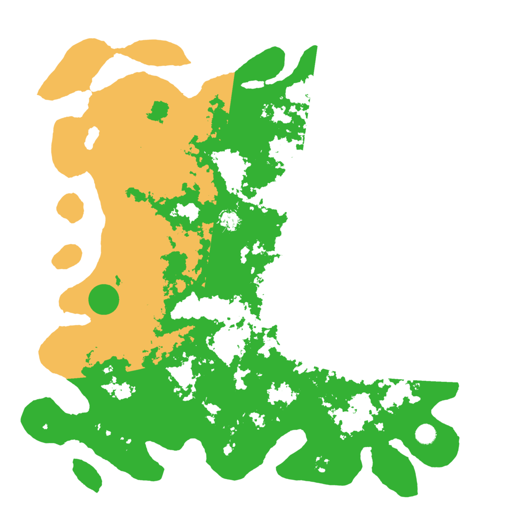 Biome Rust Map: Barren, Size: 4500, Seed: 428035