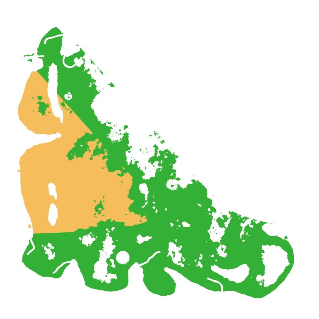 Biome Rust Map: Procedural Map, Size: 4250, Seed: 666328719