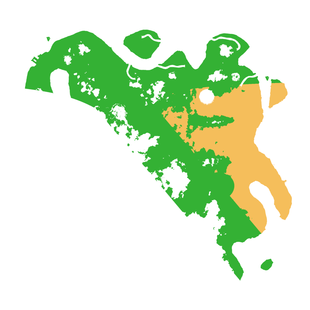 Biome Rust Map: Procedural Map, Size: 3750, Seed: 4687444