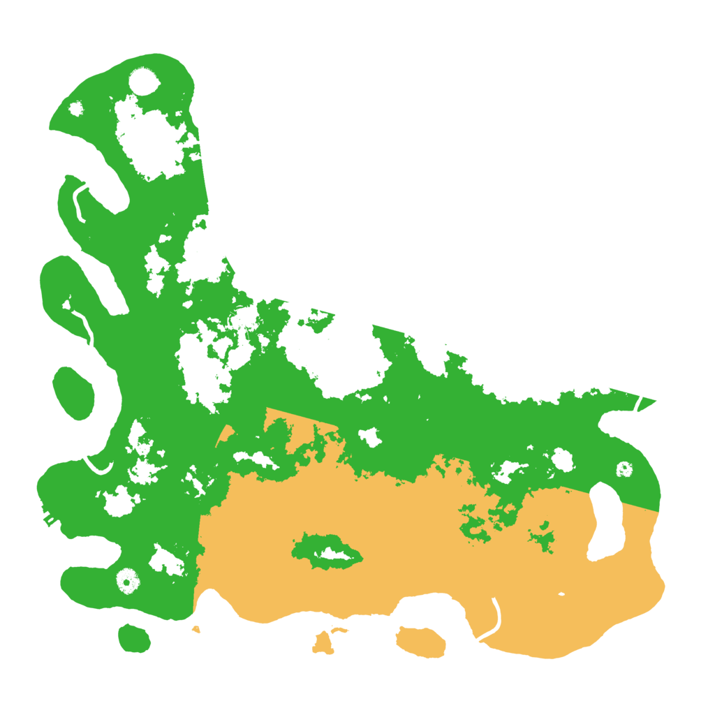 Biome Rust Map: Procedural Map, Size: 4500, Seed: 3213886