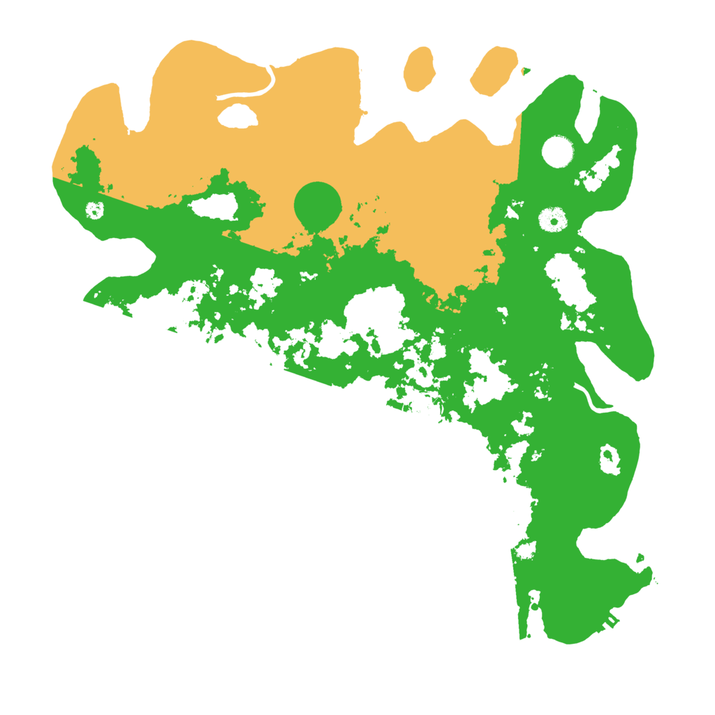 Biome Rust Map: Procedural Map, Size: 4000, Seed: 84107