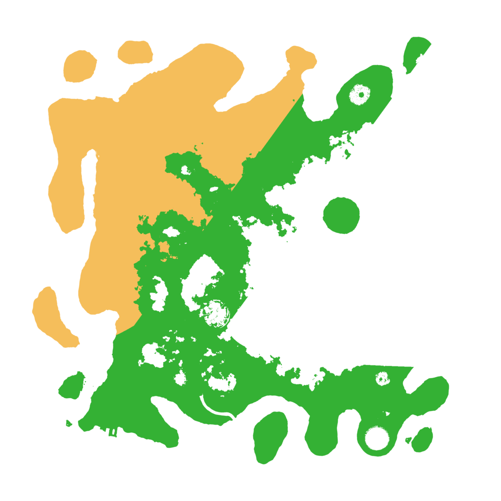 Biome Rust Map: Procedural Map, Size: 3750, Seed: 128