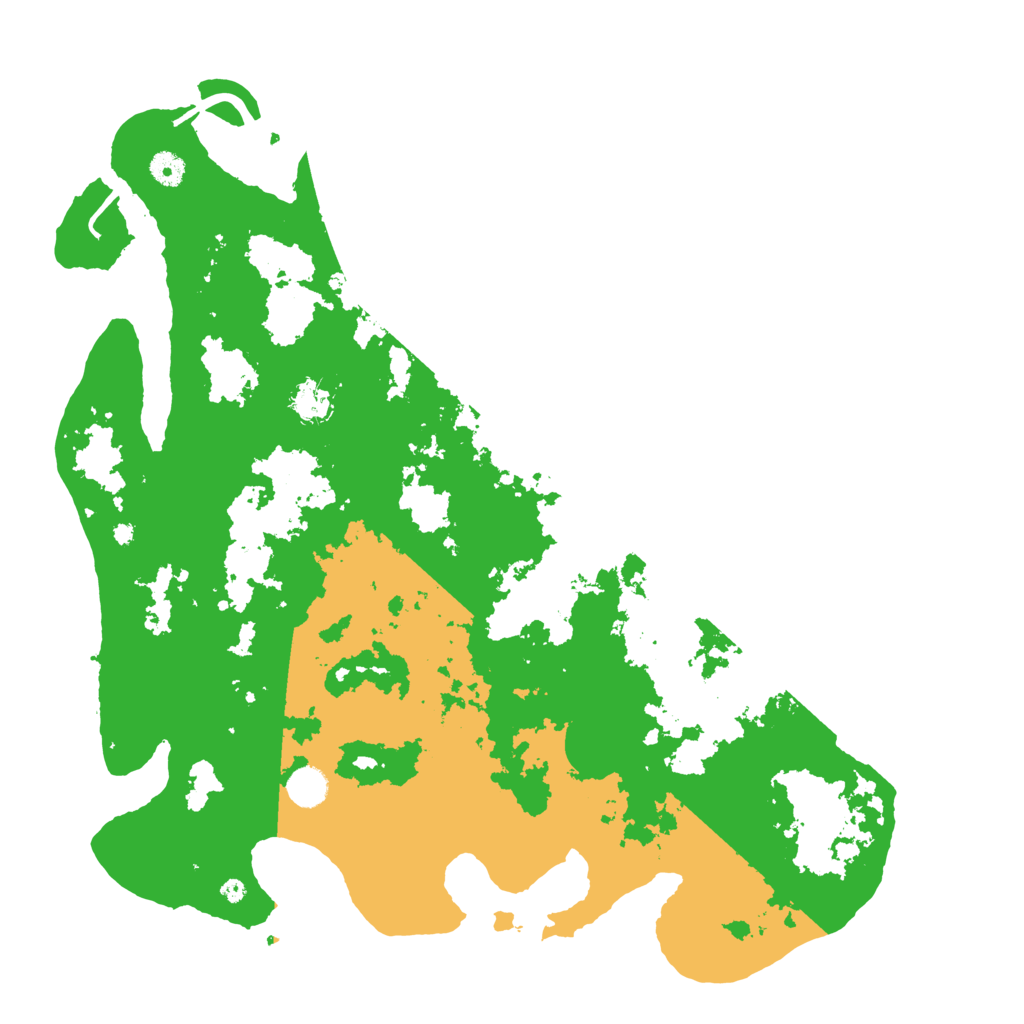 Biome Rust Map: Procedural Map, Size: 4500, Seed: 355019