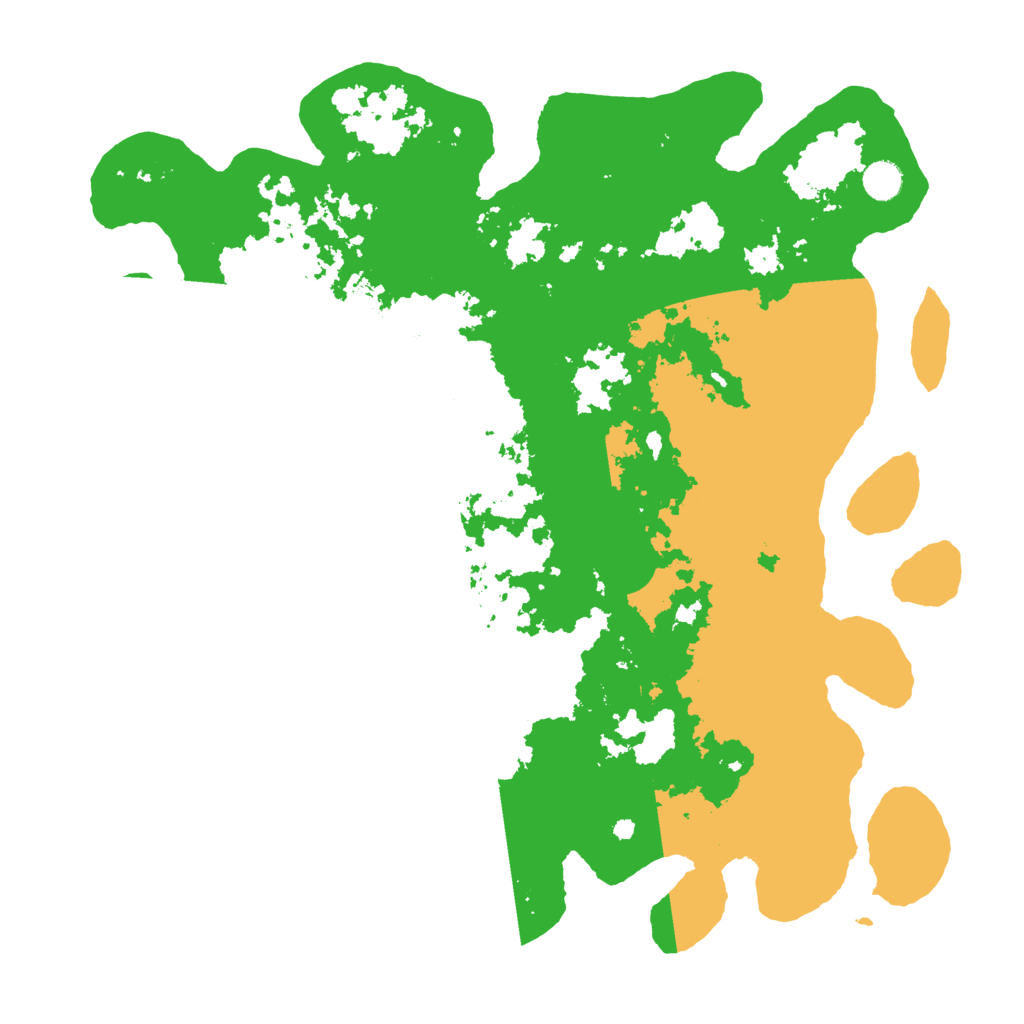 Biome Rust Map: Barren, Size: 4600, Seed: 4745875