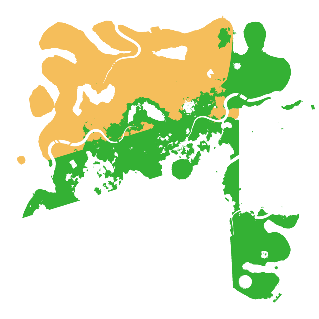 Biome Rust Map: Procedural Map, Size: 4250, Seed: 1597400277