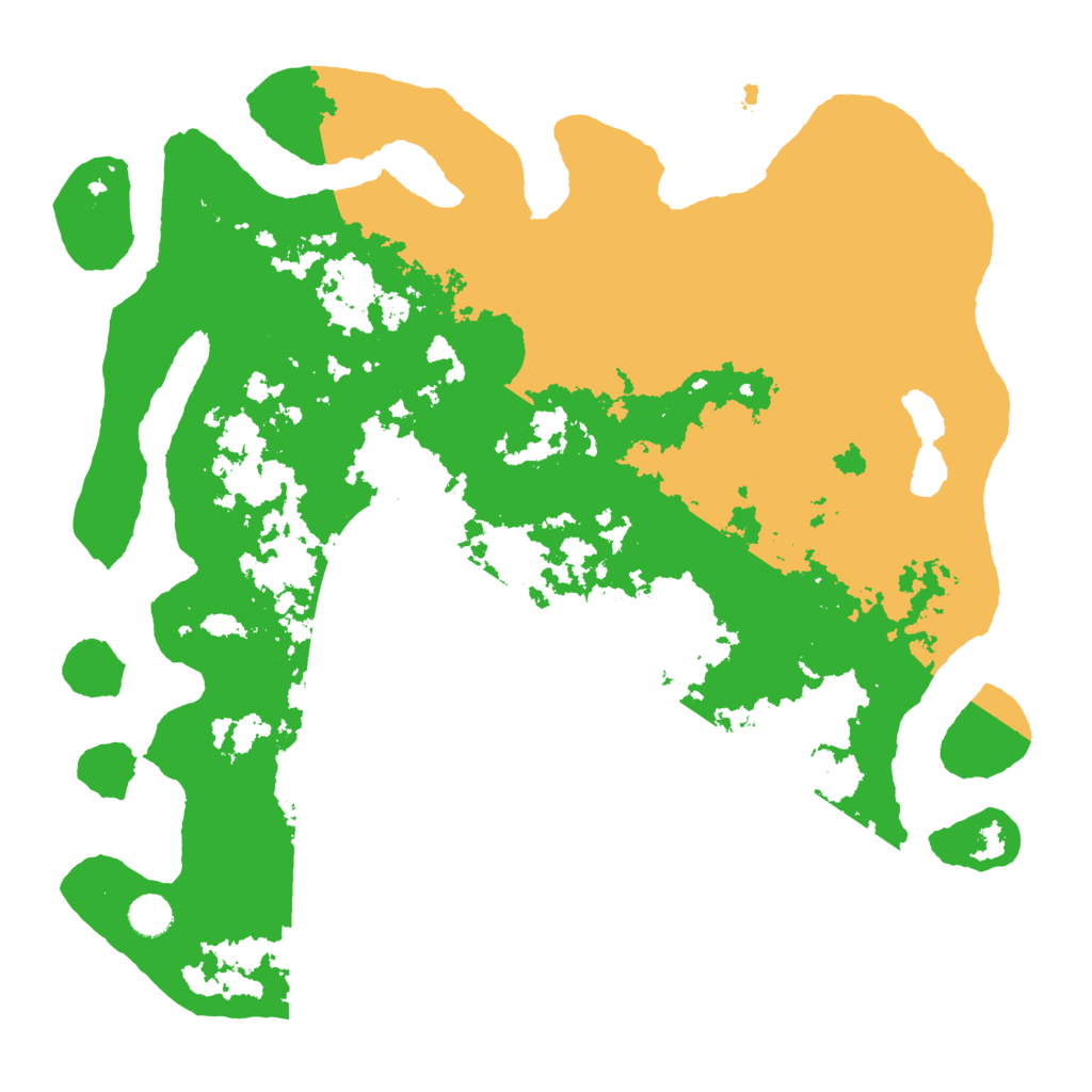 Biome Rust Map: Barren, Size: 4500, Seed: 5037978