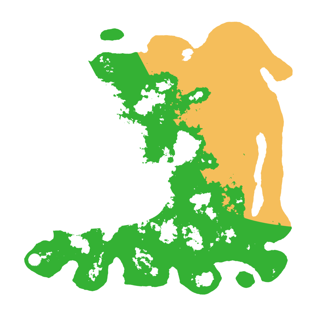 Biome Rust Map: Barren, Size: 4500, Seed: 1844281