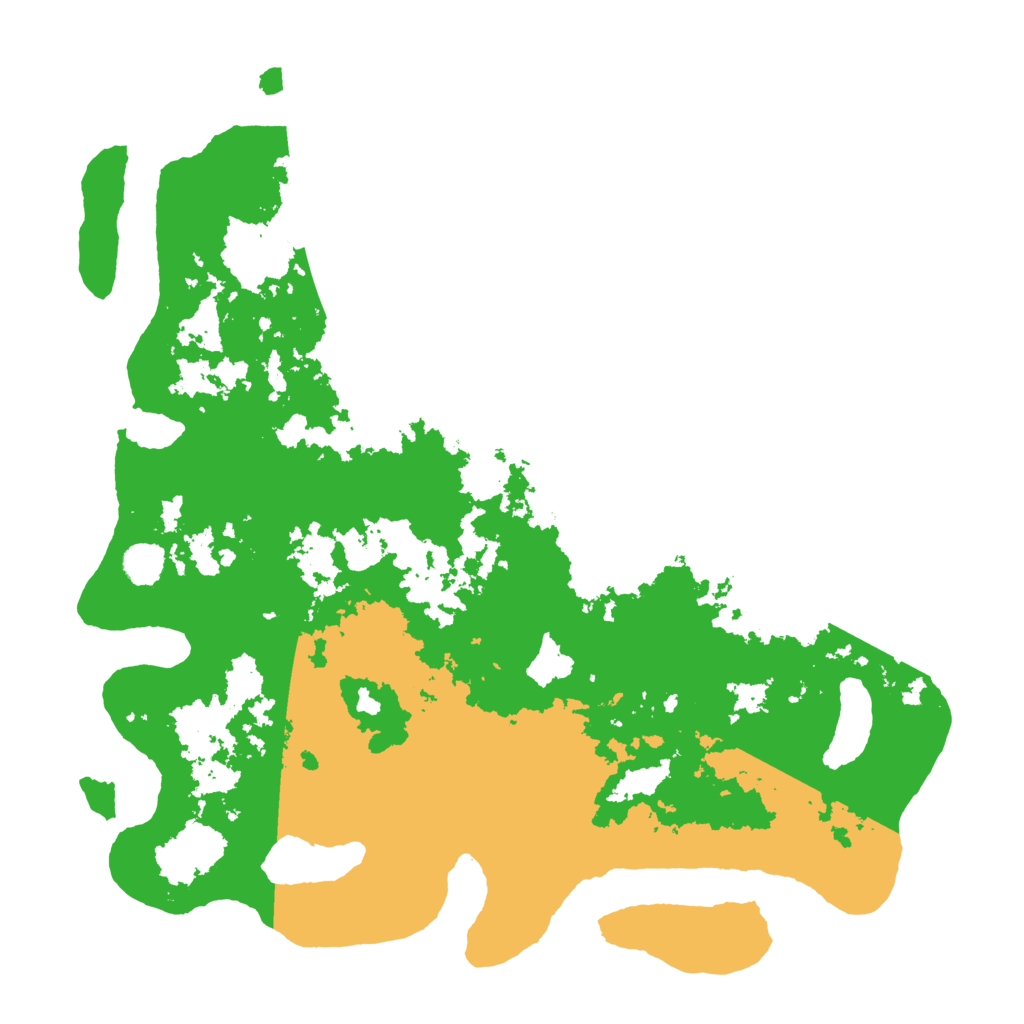 Biome Rust Map: Barren, Size: 4500, Seed: 2331370