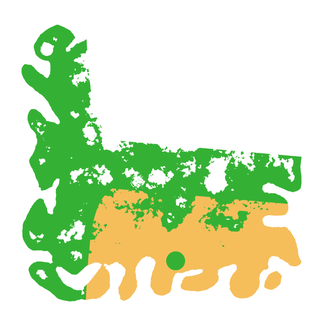 Biome Rust Map: Barren, Size: 4500, Seed: 1713267