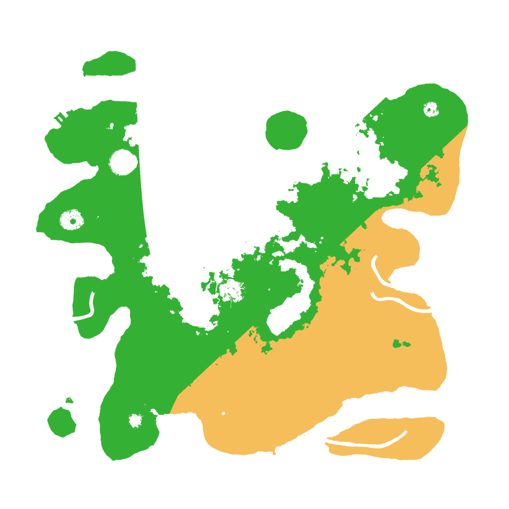 Biome Rust Map: Procedural Map, Size: 3500, Seed: 9022021