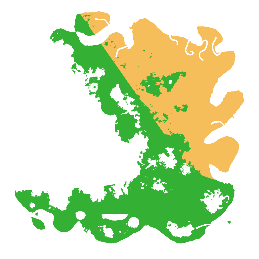 Biome Rust Map: Procedural Map, Size: 4250, Seed: 1404709671