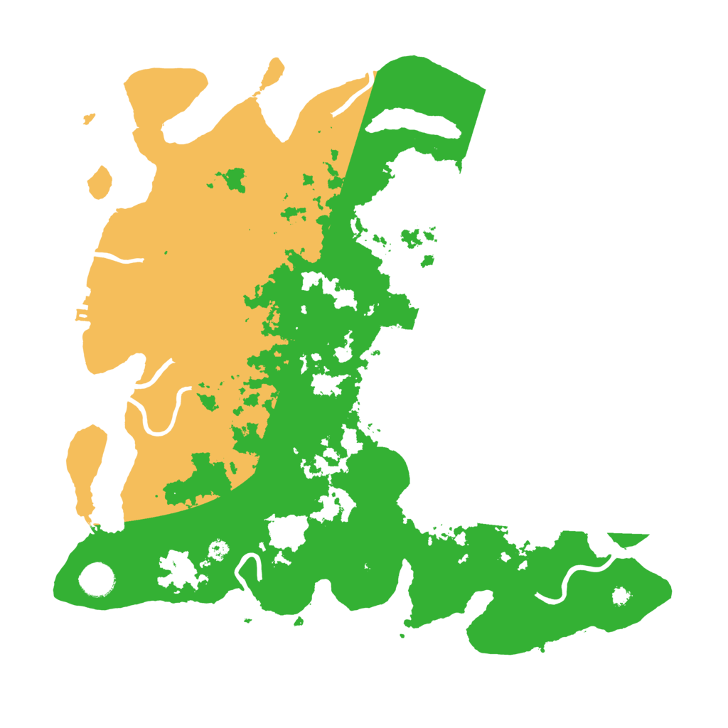 Biome Rust Map: Procedural Map, Size: 3750, Seed: 90545401