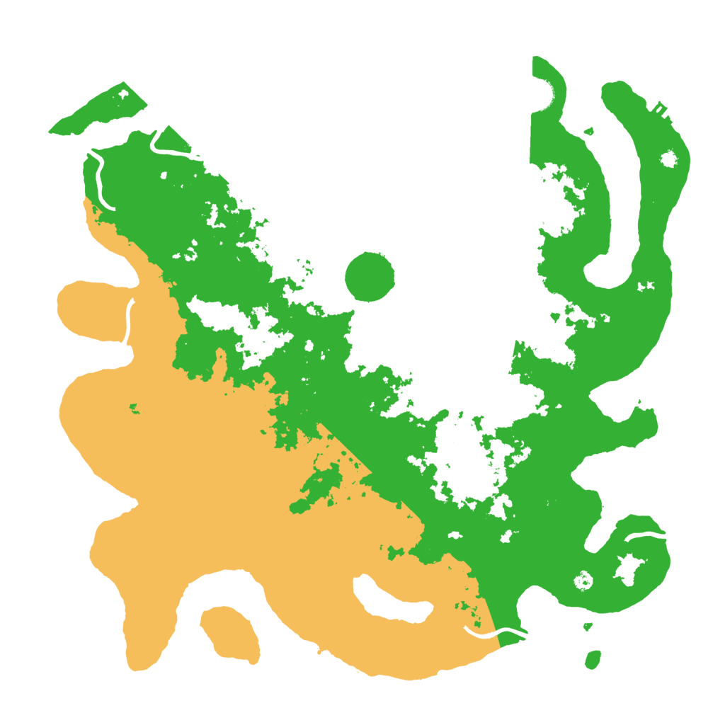 Biome Rust Map: Procedural Map, Size: 4000, Seed: 87332252